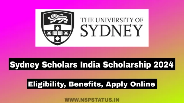 Sydney Scholars India Scholarship 2024