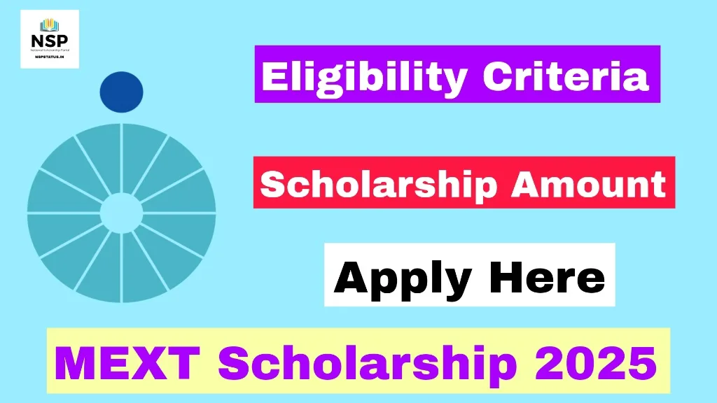 MEXT Scholarship 2025